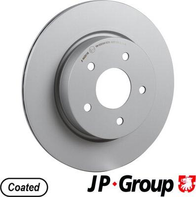 JP Group 4063201100 - Гальмівний диск autocars.com.ua