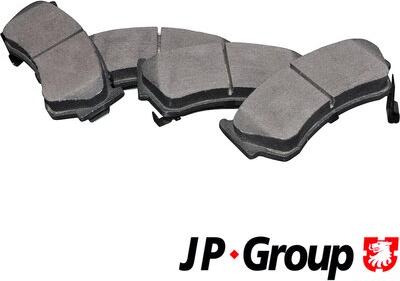 JP Group 4063600410 - Гальмівні колодки, дискові гальма autocars.com.ua