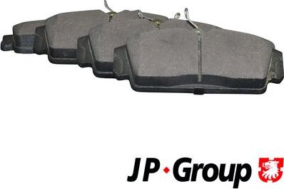 JP Group 4063601010 - Гальмівні колодки, дискові гальма autocars.com.ua