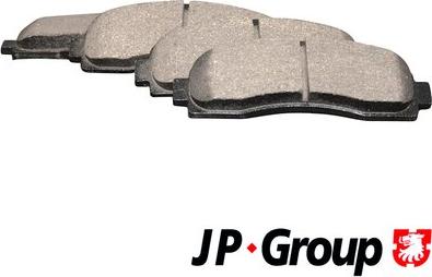 JP Group 4063601110 - Тормозные колодки, дисковые, комплект avtokuzovplus.com.ua