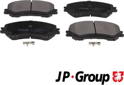 JP Group 4063604810 - Тормозные колодки, дисковые, комплект avtokuzovplus.com.ua