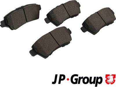 JP Group 4063700410 - Гальмівні колодки, дискові гальма autocars.com.ua