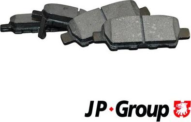 JP Group 4063700610 - Тормозные колодки, дисковые, комплект autodnr.net