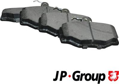 JP Group 4063700710 - Гальмівні колодки, дискові гальма autocars.com.ua