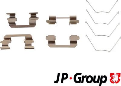 JP Group 4064003310 - Комплектуючі, колодки дискового гальма autocars.com.ua