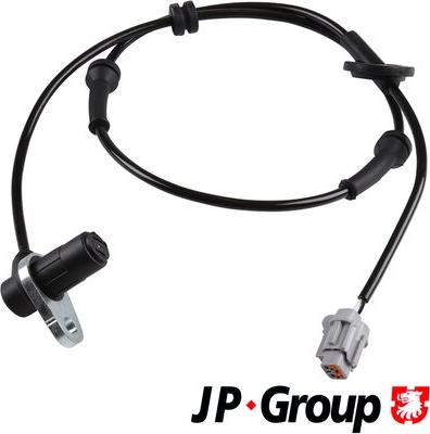 JP Group 4097104480 - Датчик ABS, частота обертання колеса autocars.com.ua