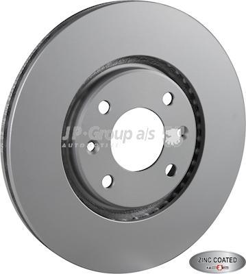 JP Group 4163100700 - Гальмівний диск autocars.com.ua