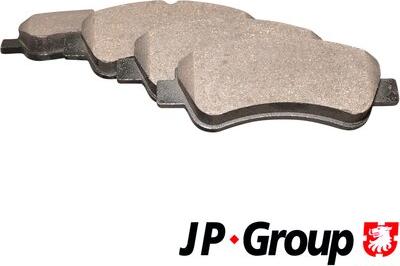 JP Group 4163601210 - Тормозные колодки, дисковые, комплект autodnr.net