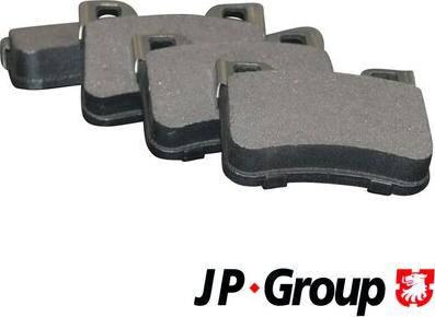 JP Group 4163603510 - Тормозные колодки, дисковые, комплект avtokuzovplus.com.ua