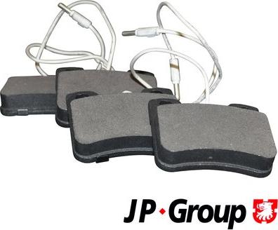 JP Group 4163604010 - Тормозные колодки, дисковые, комплект avtokuzovplus.com.ua
