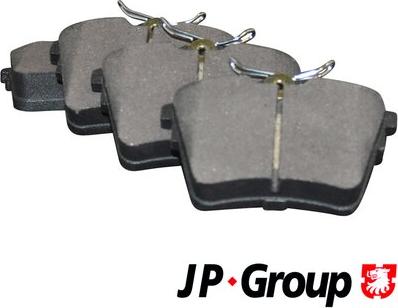 JP Group 4163700710 - Гальмівні колодки, дискові гальма autocars.com.ua