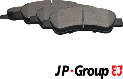 JP Group 4163701310 - Тормозные колодки, дисковые, комплект autodnr.net