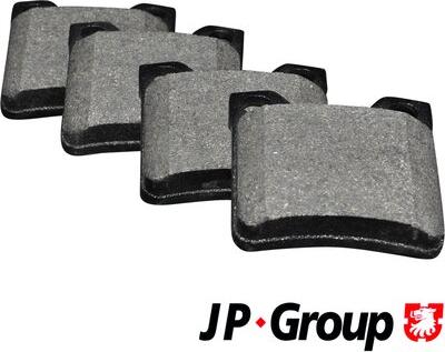 JP Group 4163701410 - Тормозные колодки, дисковые, комплект autodnr.net