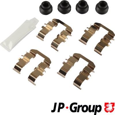 JP Group 4164002610 - Комплектуючі, колодки дискового гальма autocars.com.ua