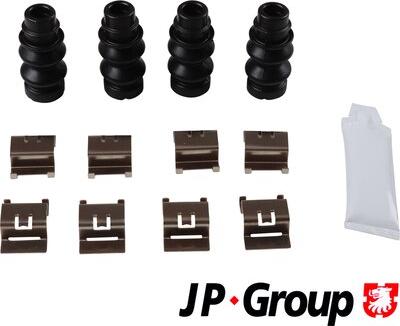 JP Group 4164003710 - Комплектуючі, колодки дискового гальма autocars.com.ua