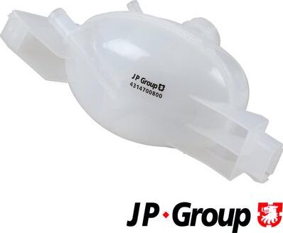 JP Group 4314700800 - Компенсаційний бак, охолоджуюча рідина autocars.com.ua