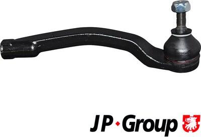 JP Group 4344601280 - Наконечник рульової тяги, кульовий шарнір autocars.com.ua