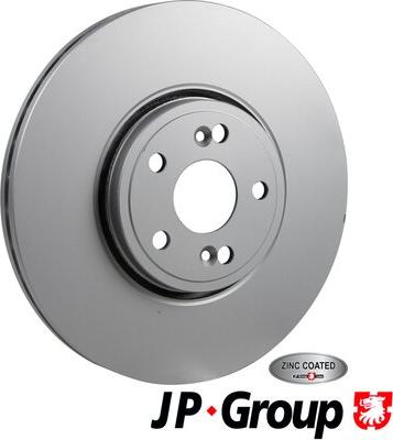 JP Group 4363100900 - Гальмівний диск autocars.com.ua