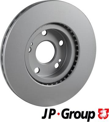 JP Group 4363102000 - Гальмівний диск autocars.com.ua