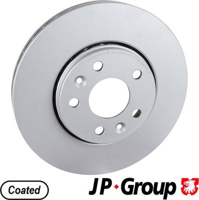 JP Group 4363102800 - Гальмівний диск autocars.com.ua