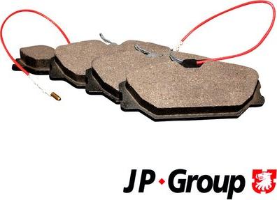 JP Group 4363600210 - Тормозные колодки, дисковые, комплект avtokuzovplus.com.ua