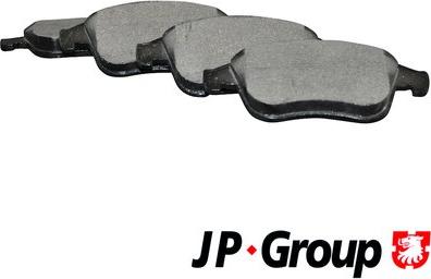 JP Group 4363601310 - Гальмівні колодки, дискові гальма autocars.com.ua