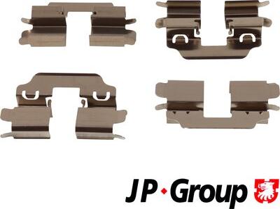 JP Group 4364003910 - Комплектуючі, колодки дискового гальма autocars.com.ua