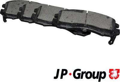 JP Group 4663600110 - Тормозные колодки, дисковые, комплект avtokuzovplus.com.ua