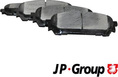 JP Group 4663700210 - Тормозные колодки, дисковые, комплект avtokuzovplus.com.ua