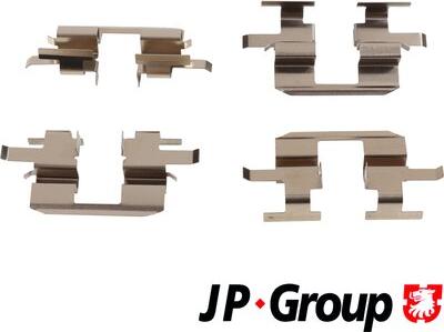 JP Group 4664001210 - Комплектуючі, колодки дискового гальма autocars.com.ua