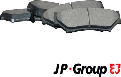 JP Group 4763600310 - Тормозные колодки, дисковые, комплект avtokuzovplus.com.ua