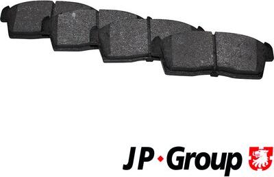 JP Group 4763601310 - Тормозные колодки, дисковые, комплект avtokuzovplus.com.ua
