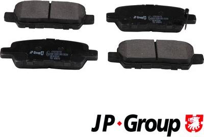 JP Group 4763700110 - Тормозные колодки, дисковые, комплект autodnr.net