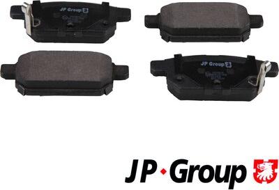 JP Group 4763700210 - Тормозные колодки, дисковые, комплект autodnr.net