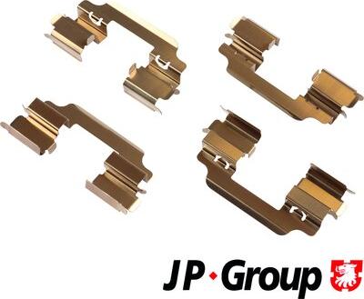 JP Group 4764002310 - Комплектуючі, колодки дискового гальма autocars.com.ua