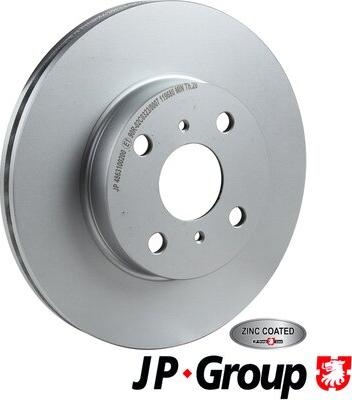 JP Group 4863100200 - Гальмівний диск autocars.com.ua