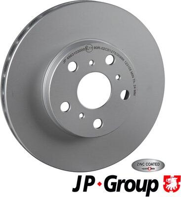 JP Group 4863103000 - Гальмівний диск autocars.com.ua