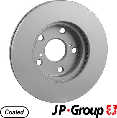 JP Group 4863104600 - Гальмівний диск autocars.com.ua