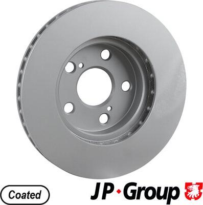 JP Group 4863105400 - Гальмівний диск autocars.com.ua