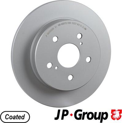 JP Group 4863203200 - Гальмівний диск autocars.com.ua