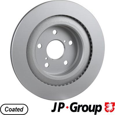 JP Group 4863203300 - Гальмівний диск autocars.com.ua