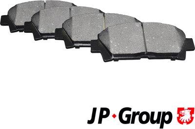 JP Group 4863600110 - Тормозные колодки, дисковые, комплект avtokuzovplus.com.ua