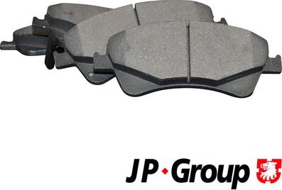 JP Group 4863601710 - Тормозные колодки, дисковые, комплект avtokuzovplus.com.ua