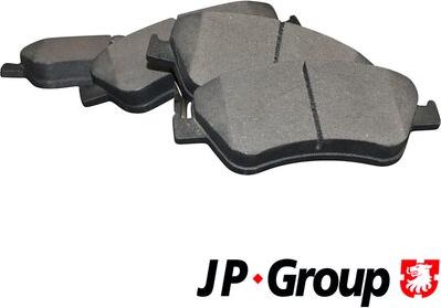 JP Group 4863601810 - Гальмівні колодки, дискові гальма autocars.com.ua