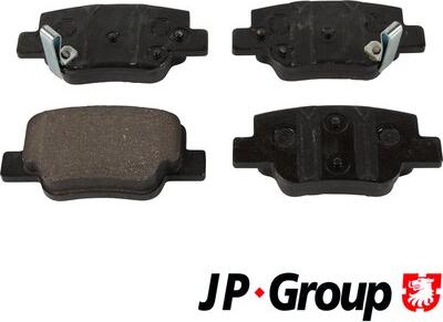 JP Group 4863602010 - Тормозные колодки, дисковые, комплект avtokuzovplus.com.ua