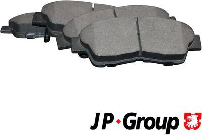 JP Group 4863602710 - Гальмівні колодки, дискові гальма autocars.com.ua