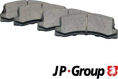 JP Group 4863700110 - Тормозные колодки, дисковые, комплект autodnr.net