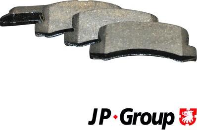 JP Group 4863700210 - Гальмівні колодки, дискові гальма autocars.com.ua