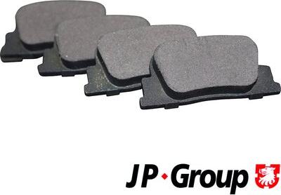 JP Group 4863700610 - Тормозные колодки, дисковые, комплект avtokuzovplus.com.ua