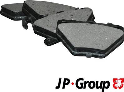 JP Group 4863701110 - Тормозные колодки, дисковые, комплект autodnr.net